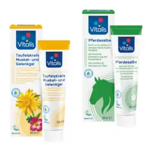 VITALIS Teufelskralle-Gel / Pferdesalbe / Wärme-Pflege-Balsam 100ml