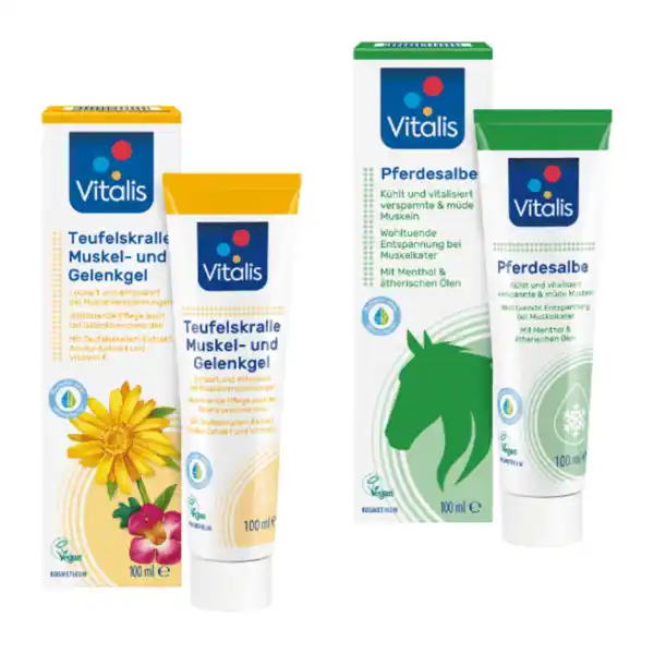 Bild 1 von VITALIS Teufelskralle-Gel / Pferdesalbe / Wärme-Pflege-Balsam 100ml