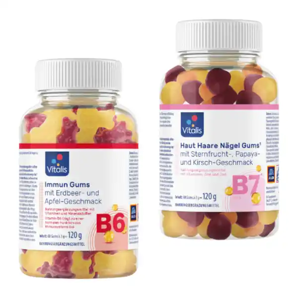 Bild 1 von VITALIS Vitamin-Gums 120g