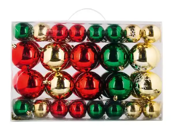 Bild 2 von LIVARNO home Christbaumschmuck, 68-teilig