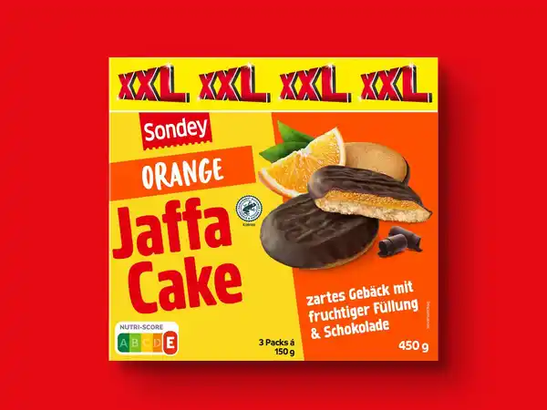 Bild 1 von Sondey Jaffa Cake Orange XXL,  450 g