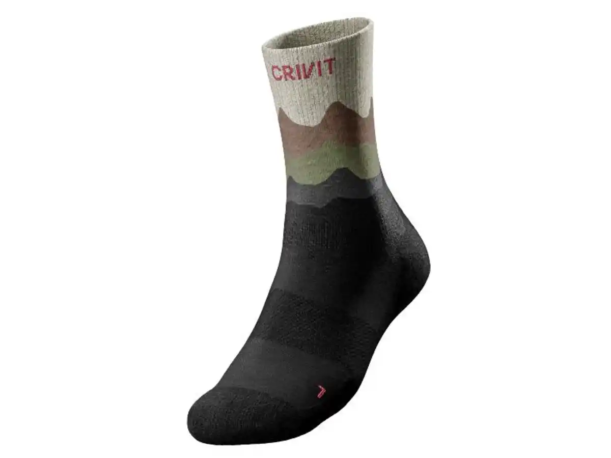 Bild 3 von CRIVIT Damen Outdoorsocken, 2 Paar, optimale Passform