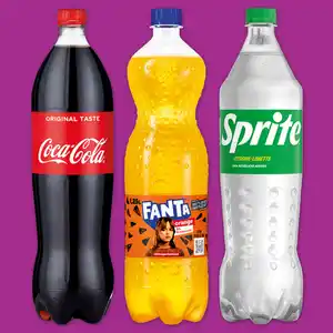 Coca-Cola/ Fanta/ Sprite/ MezzoMix Erfrischungsgetränk