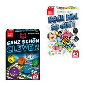 Klein und Fein Spiele Doppelpack, Ganz schön clever/Noch mal so gut!