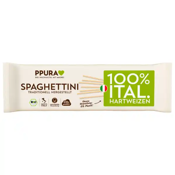 Bild 1 von Ppura Bio Spaghettini 500g