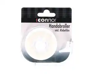 Connor Handabroller inkl. Klebefilm 33 m x 18 mm