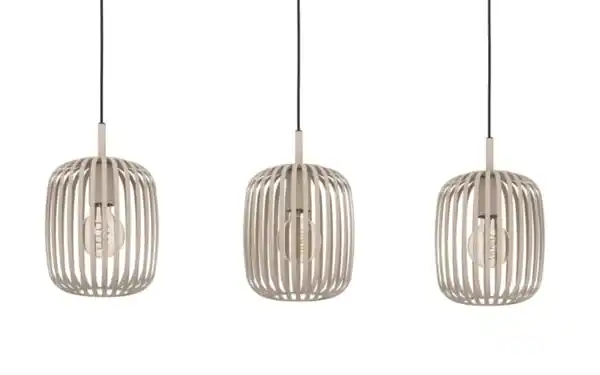 Bild 3 von Pendelleuchte Romazzina, 3-flammig, sand, 90 cm