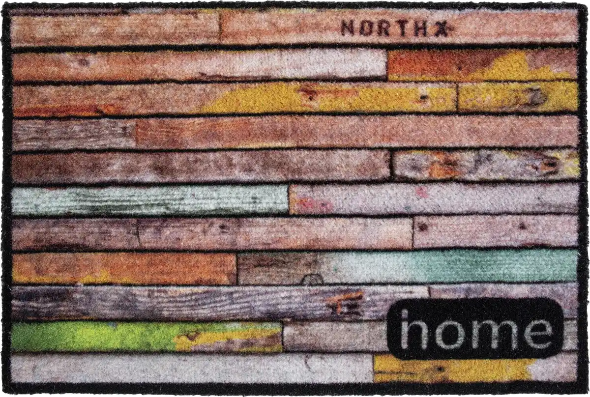 Bild 1 von Fußmatte Modern Home Wood, 40 x 60 cm
