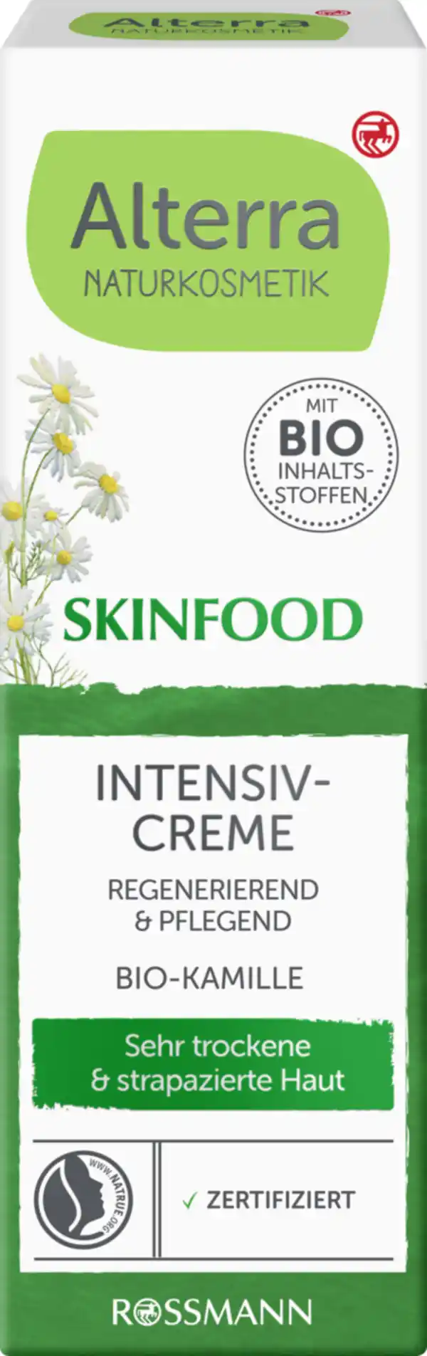 Bild 1 von Alterra NATURKOSMETIK Skinfood Intensivcreme, 75 ml