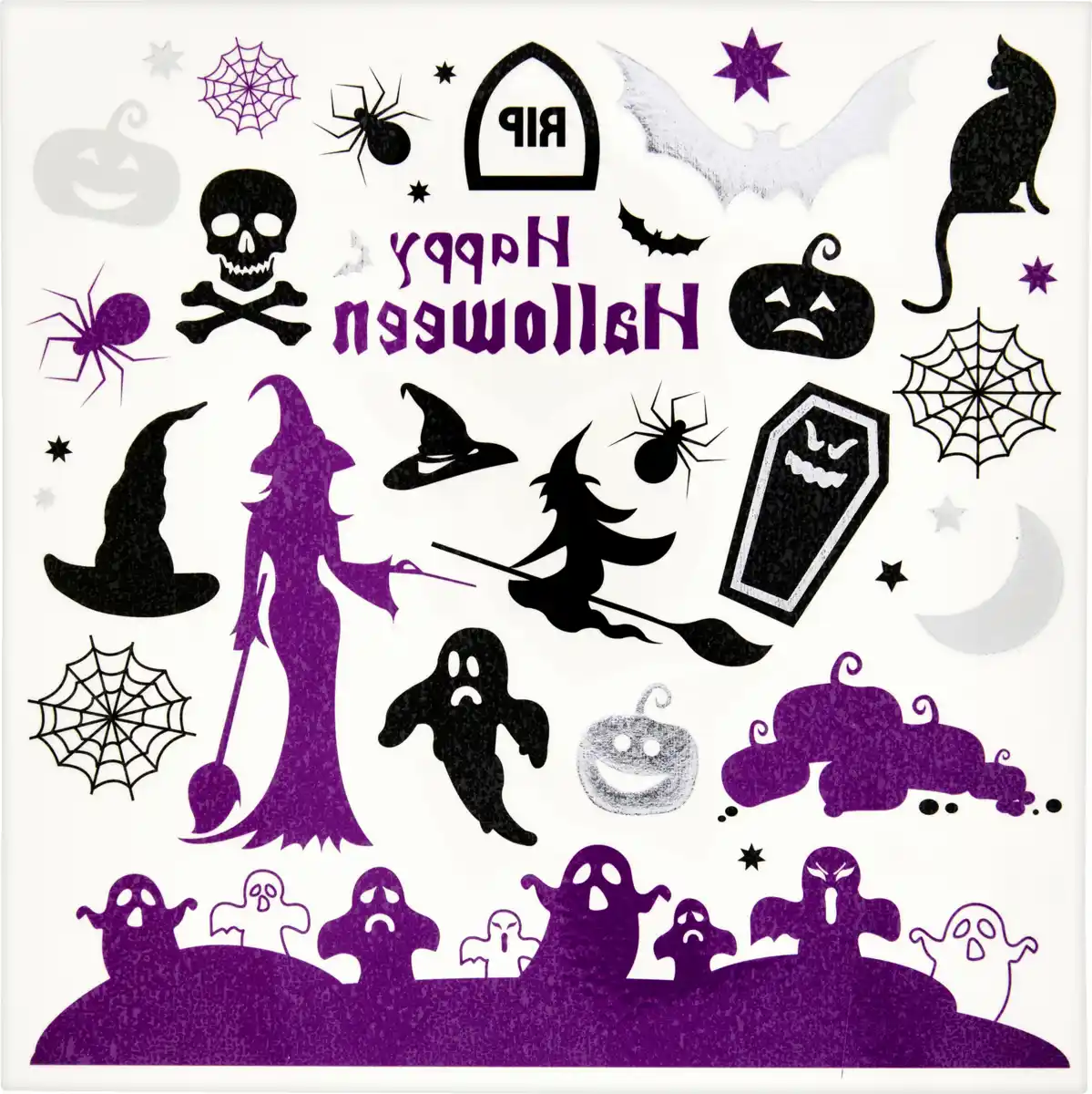 Bild 2 von IDEENWELT Halloween Tattoos, sortiert