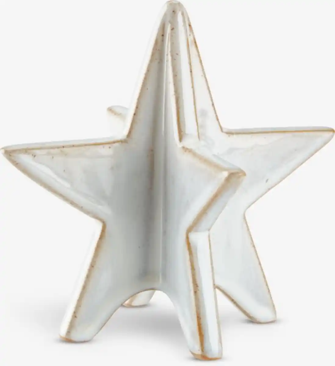 Bild 1 von Weihnachtsstern RAV B11xL12xH11cm aus Steingut weiß