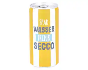 Secco Dose Spar Wasser trink Secco