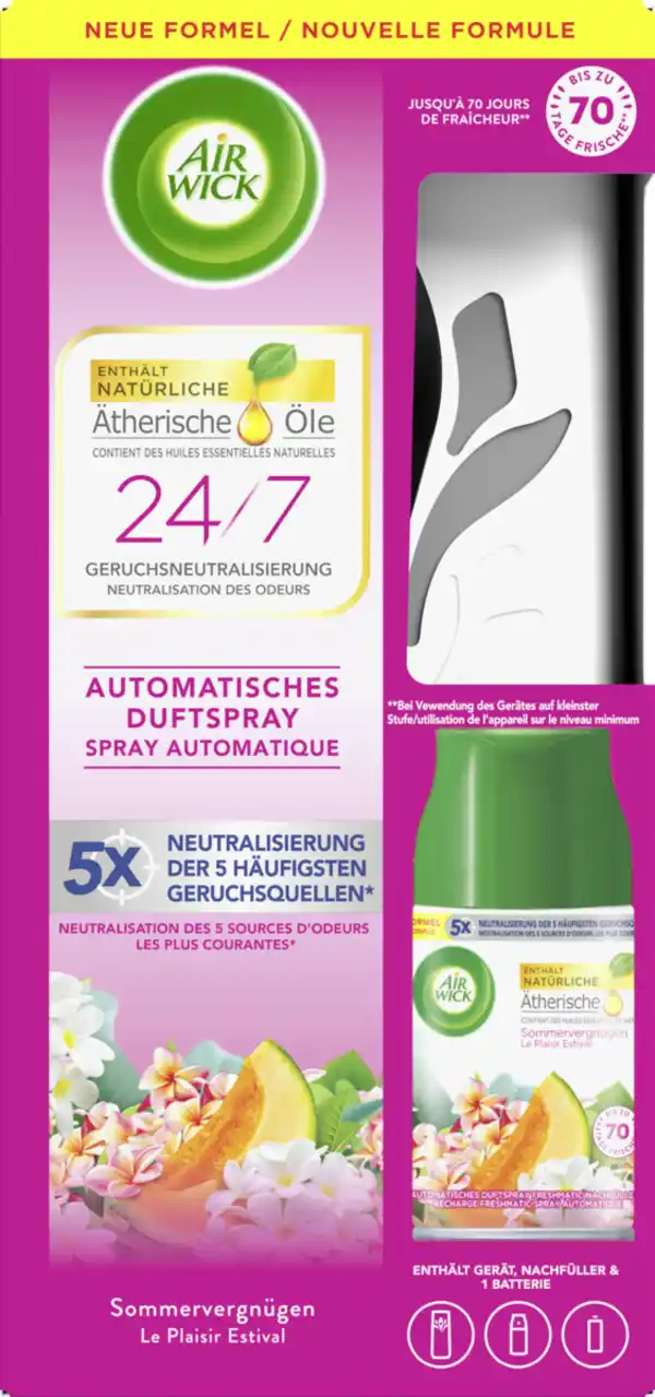 Bild 1 von Air Wick Freshmatic Max automatisches Duftspray Sommervergnügen