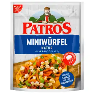 Patros Miniwürfel Natur 135g