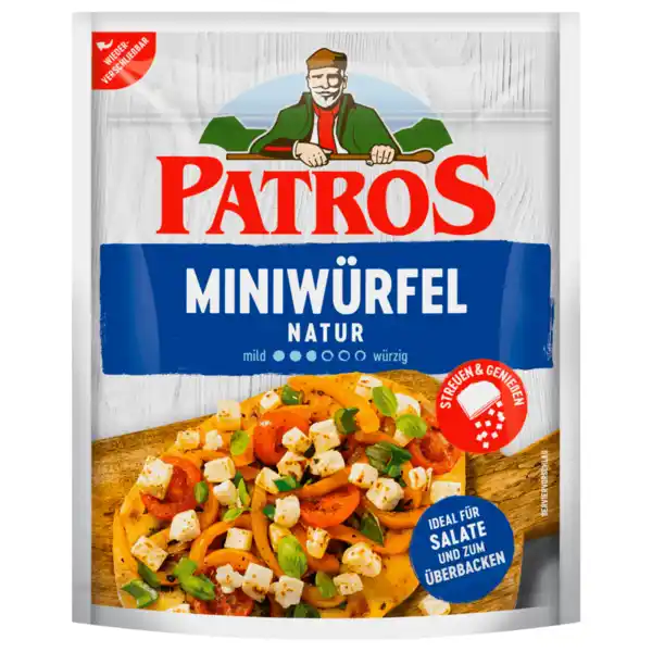 Bild 1 von Patros Miniwürfel Natur 135g