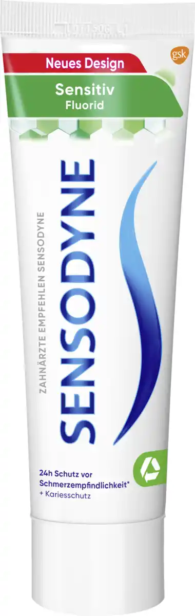 Bild 1 von Sensodyne Sensitiv Fluorid Zahnpasta, 75 ml
