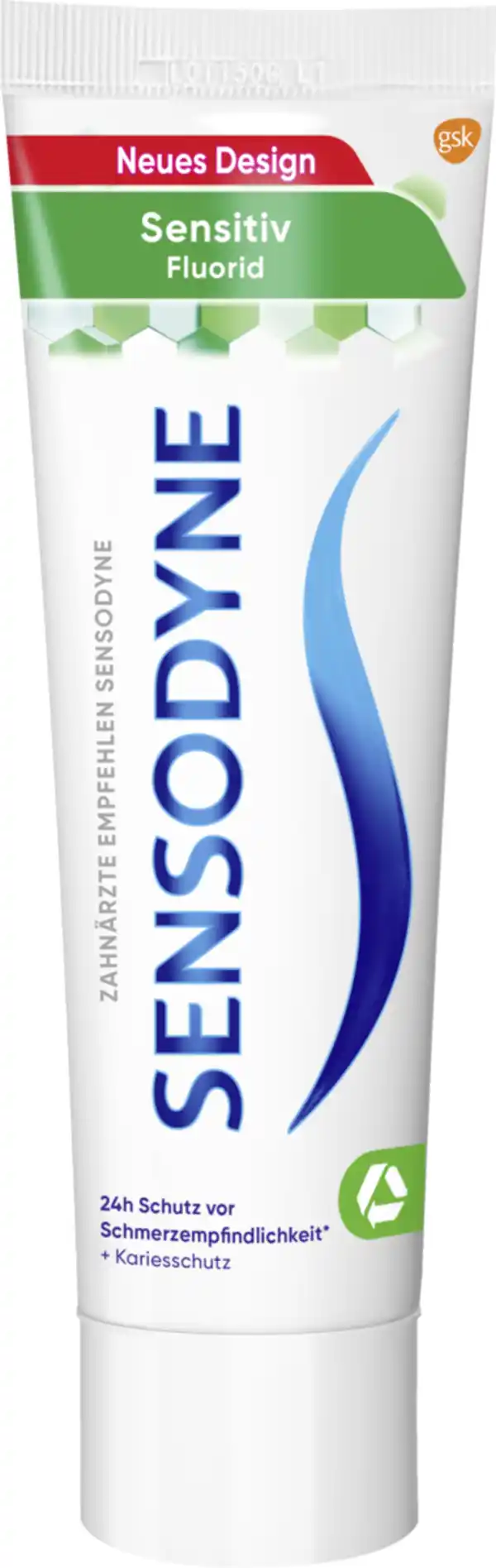 Bild 1 von Sensodyne Sensitiv Fluorid Zahnpasta, 75 ml