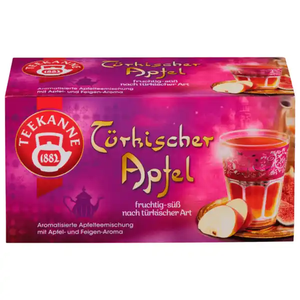 Bild 1 von Teekanne Türkischer Apfel 55g, 20 Beutel