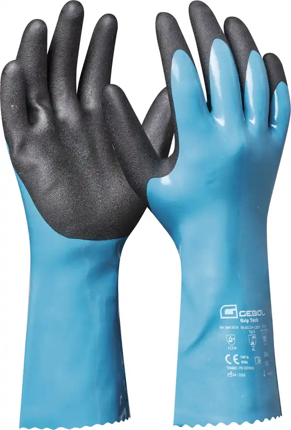 Bild 1 von Gebol Handschuh Grip Tech blau/schwarz