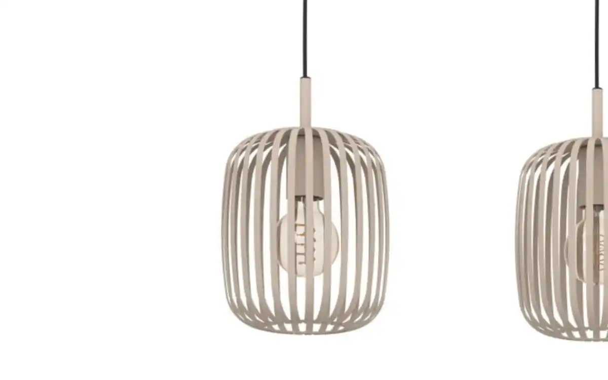 Bild 4 von Pendelleuchte Romazzina, 3-flammig, sand, 90 cm