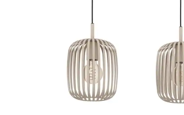 Bild 4 von Pendelleuchte Romazzina, 3-flammig, sand, 90 cm