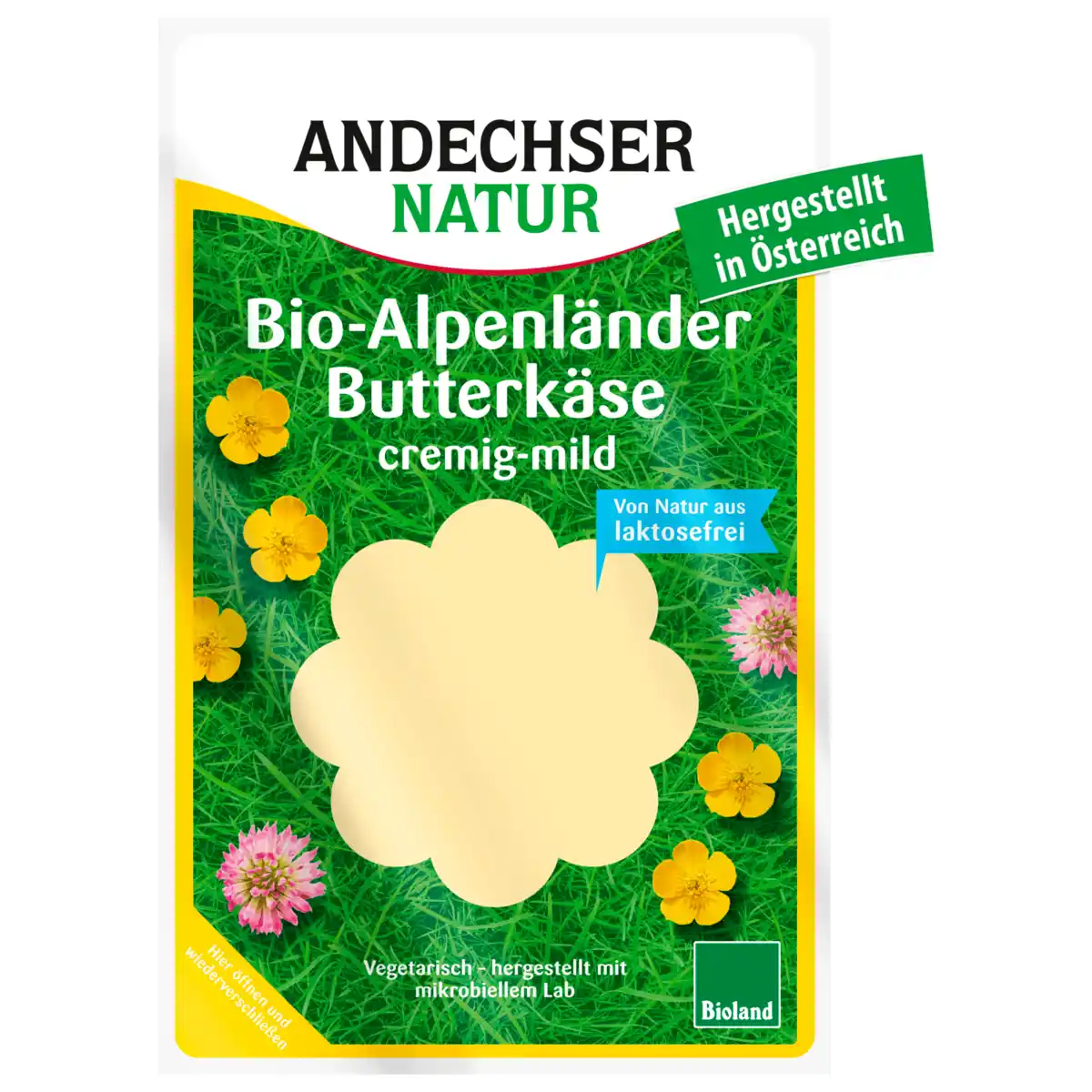 Bild 1 von Andechser Natur Bio-Alpenländer Butterkäse laktosefrei 150g