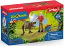 Bild 1 von Schleich® Spielfigur DINOSAURS, Tyrannosaurus Rex Angriff (41465), (Set)