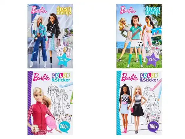 Bild 1 von Barbie Bastelbücher mit Stickern