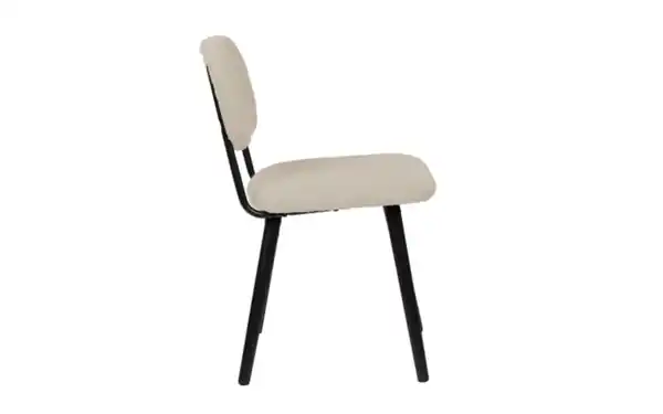 Bild 4 von Zuiver Group - Stuhl Jake, schwarz, weiß