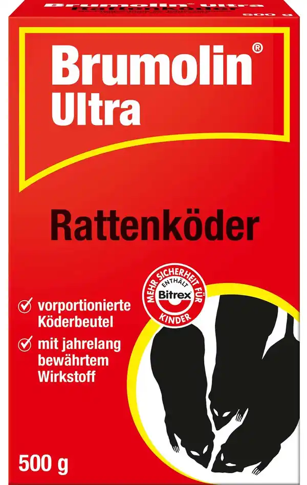 Bild 1 von Brumolin Ultra Rattenköder 500 g