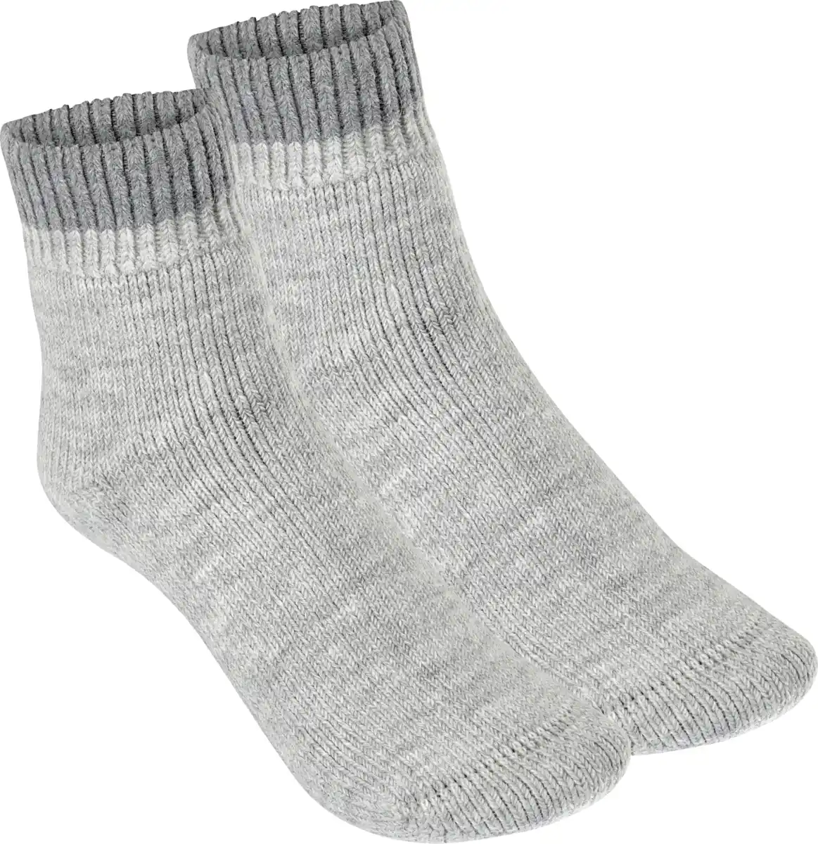 Bild 1 von IDEENWELT Alpaka Kuschelsocken hellgrau Gr. 39-42