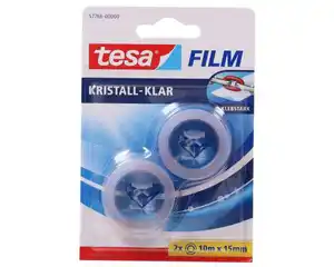 tesa Klebeband kristall-klar 10 m x 15 mm 2er