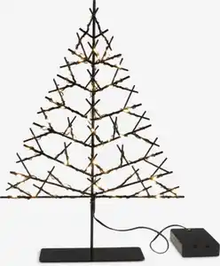 LED-Lichterbaum GILLING B6xL24xH33cm H33cm 70LEDs und Timer