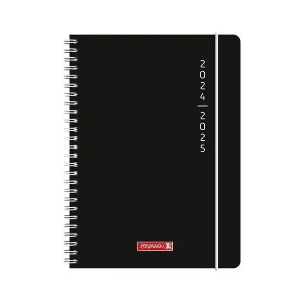 Bild 1 von Brunnen Schülerkalender 2024/2025 A5 "Plain Black"