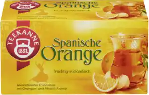 Teekanne Früchtetee "Spanische Orange", 50 g