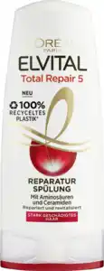 L’Oréal Paris Elvital Spülung Total Repair 5 Stark Geschädigtes Haar, 250 ml