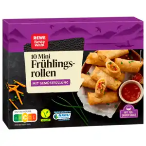 REWE Beste Wahl 10 Mini Frühlingsrollen 280g