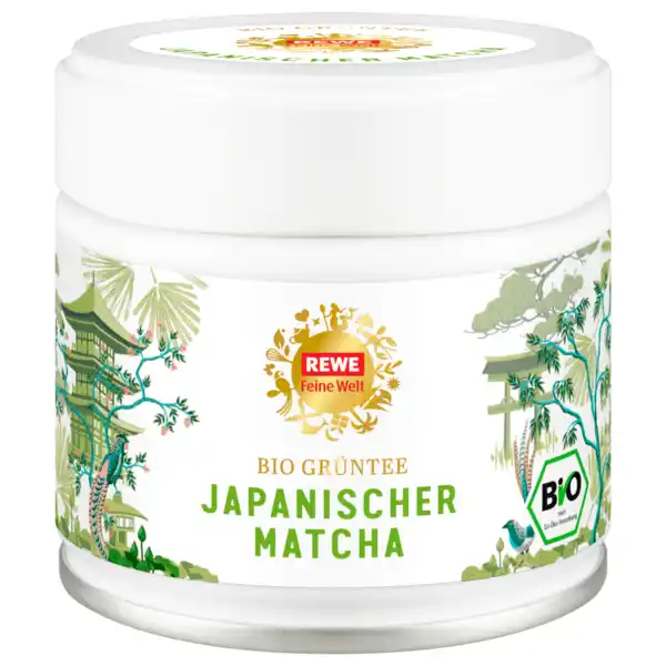 Bild 1 von REWE Feine Welt Bio Grüntee Japanischer Matcha 30g