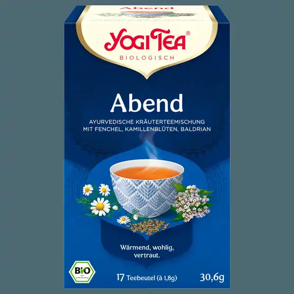 Bild 1 von Yogi Tea Bio Tee Abend 30,6g 17 Beutel