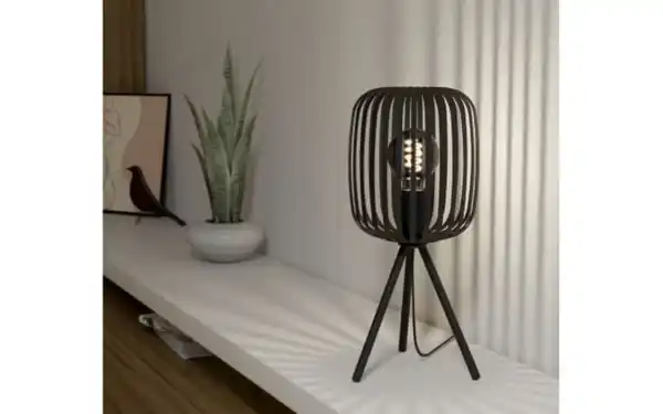 Bild 3 von Tischleuchte Romazzina, 1-flammig, schwarz, 43,5 cm