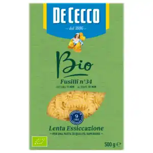 De Cecco Bio Fusilli Nr. 34 500g