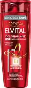 L’Oréal Paris Elvital Shampoo & Spülung 2in1 Color-Glanz Farbschutz, 300 ml