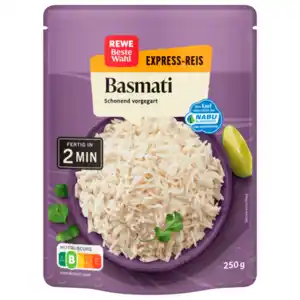 REWE Beste Wahl Express Basmati Reis 250g