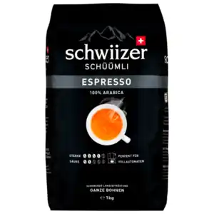 Schwiizer Espresso Bohnen 1kg