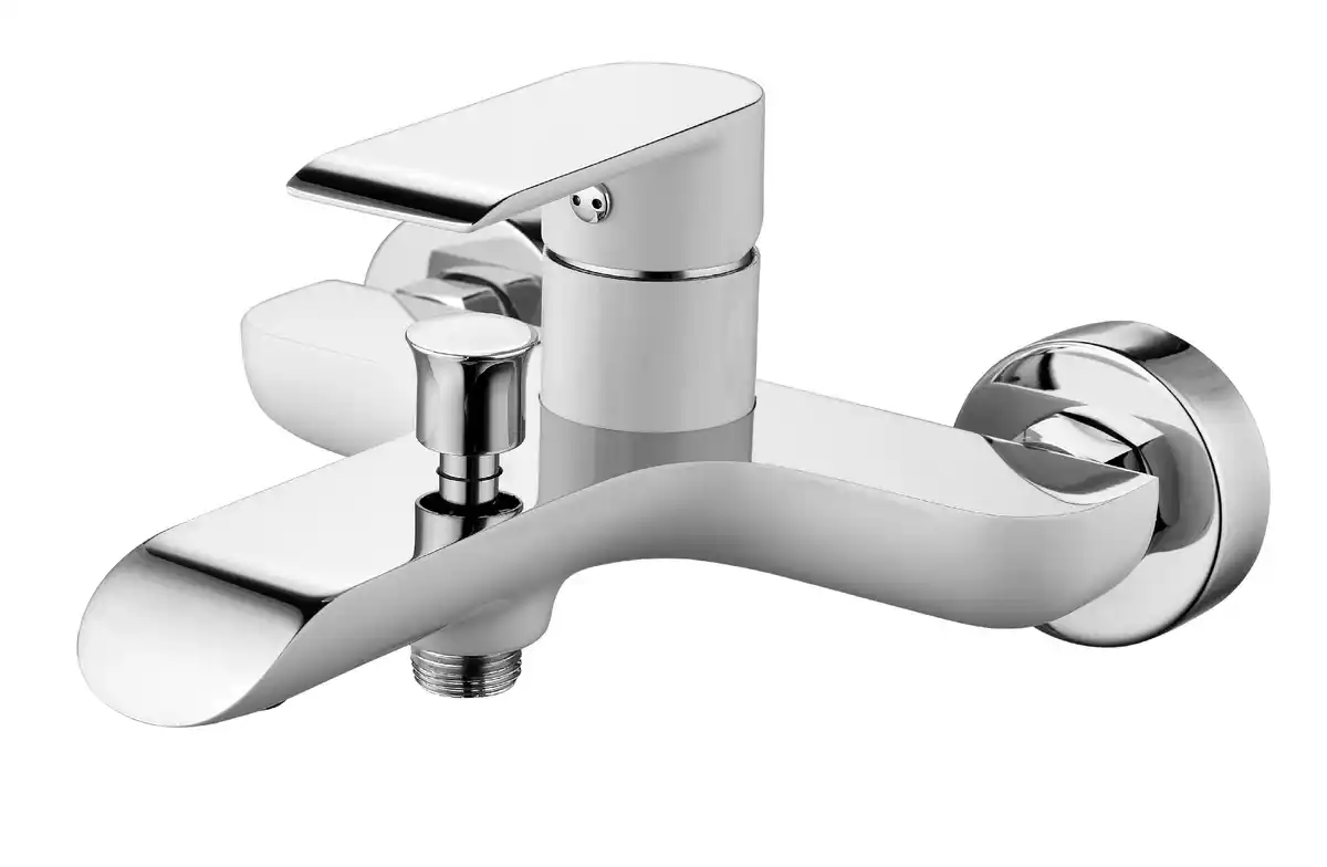 Bild 1 von Primaster Badewannenarmatur Alaska weiß-verchromt