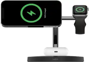 BoostCharge Pro 3in1 Wireless (15W) Ladestation schwarz