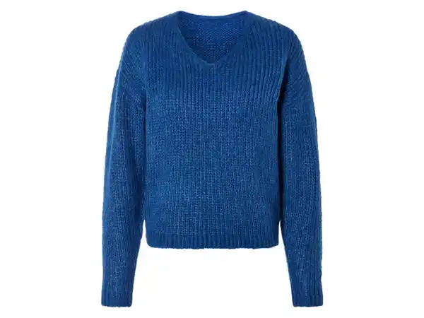 Bild 2 von esmara® Damen Grobstrick-Pullover, mit Wollanteil