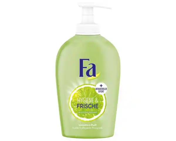 Bild 1 von Fa Flüssigseife Cremeseife Hygiene & Frische Limetten-Duft 250 ml