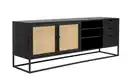 Bild 1 von Sideboard Guuji, schwarz, Rattan, 156 cm