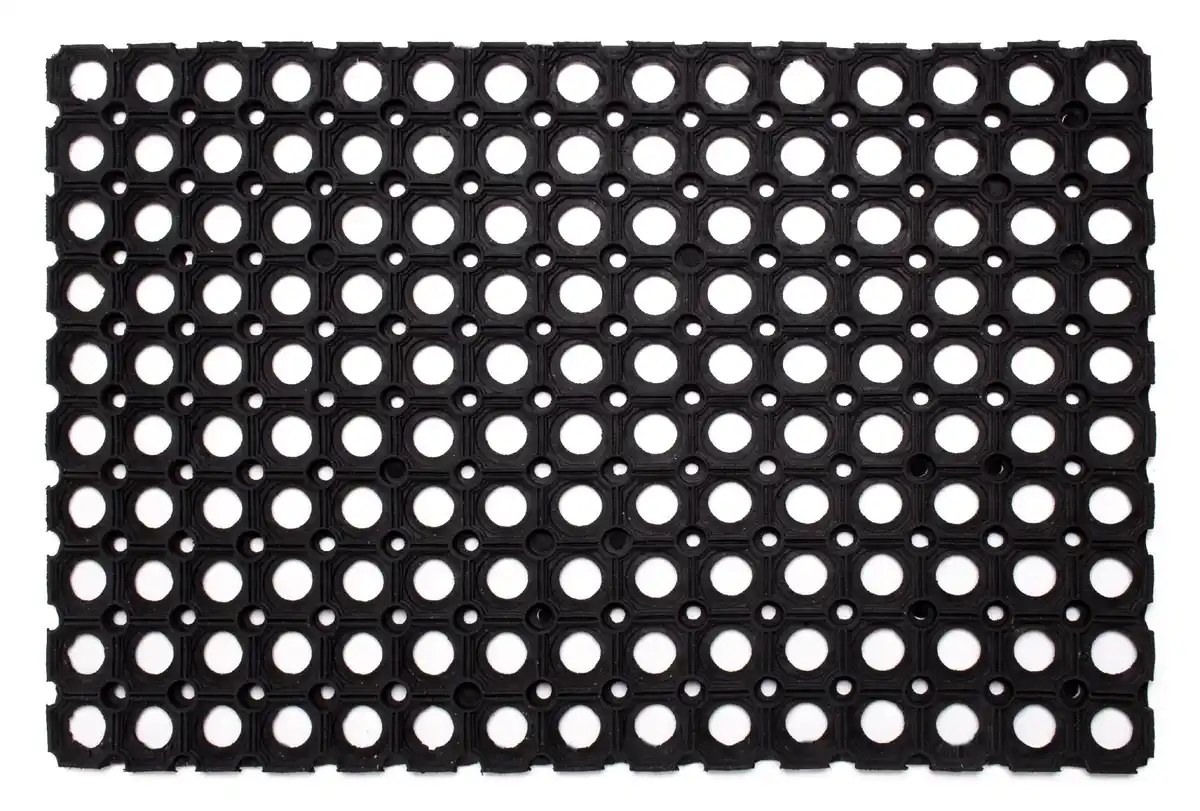 Bild 1 von Ringgummimatte  schwarz, 40 x 60 cm